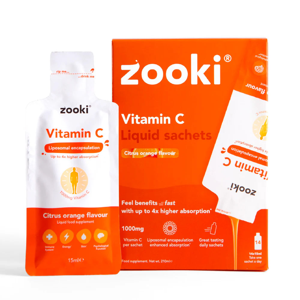 Zooki Vitamin C, Liposomal Liquid Sachets